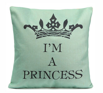 Povlak na polštář 43 x 43 cm I’ m a princess
