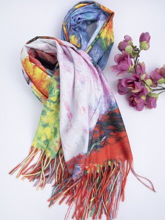 Delfin dámská šála slunečnice