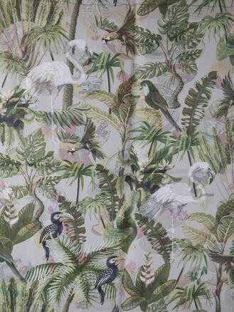 Delfin dámský šátek s vajíčky a rostlinami